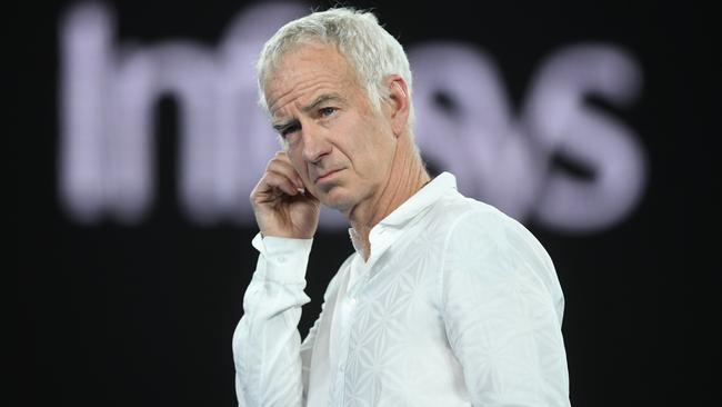 Tennis legend John McEnroe.