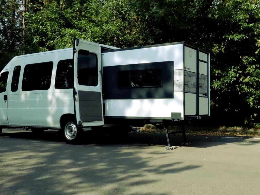 This expanding campervan takes holiday homing to a new level.