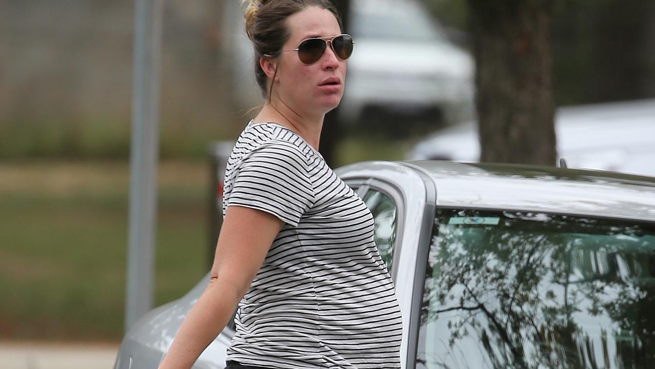 A pregnant Vicki Campion, pictured in 2018. Picture: John Grainger