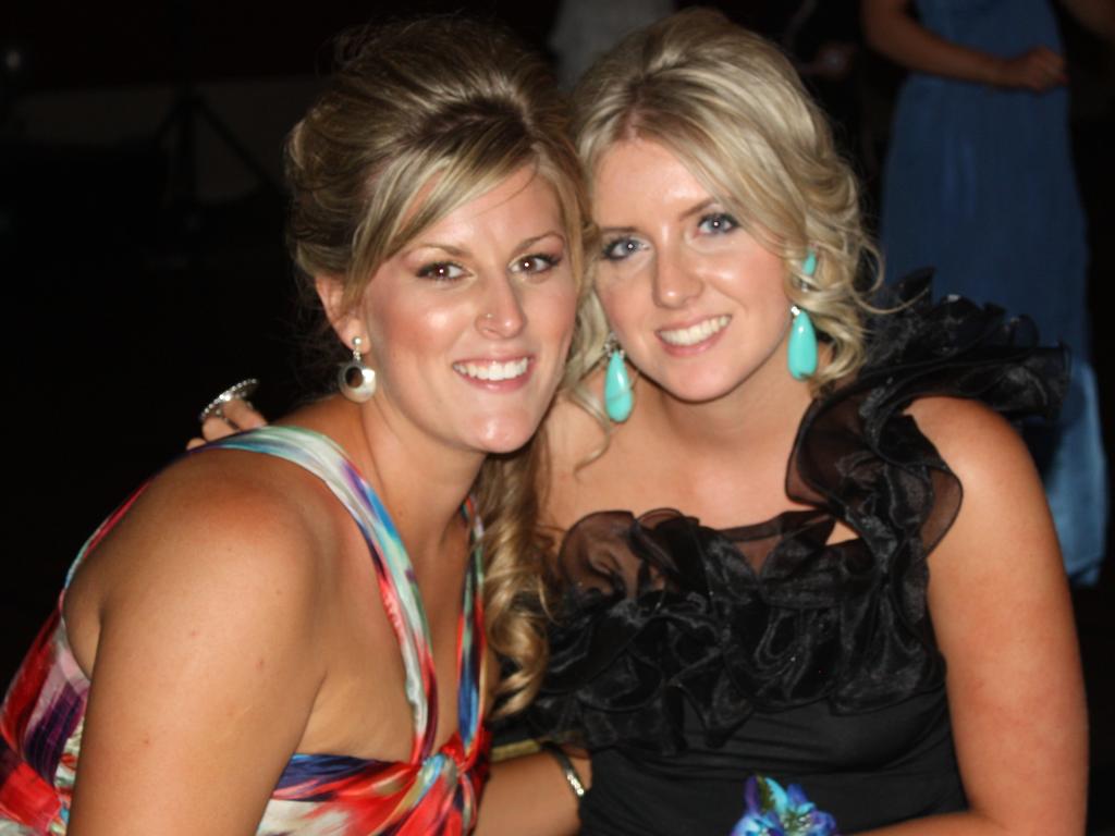 Taylor Chalker and Caitlin Connor at the 2010 Centralian Senior College formal at the Alice Springs Convention Centre. Picture: NT NEWS