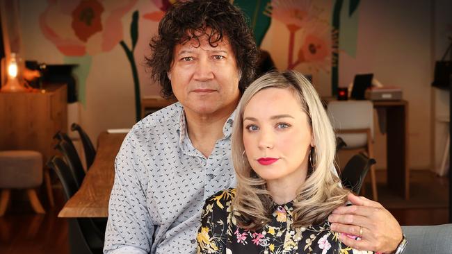 Angela and Phil Ceberano were caught up in Monash IVF’s bungled genetic testing saga. Picture: David Caird