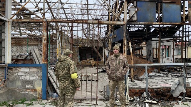 The market served Ochakiv’s population of 17,000. Picture: Richard Lloyd Parry/The Times