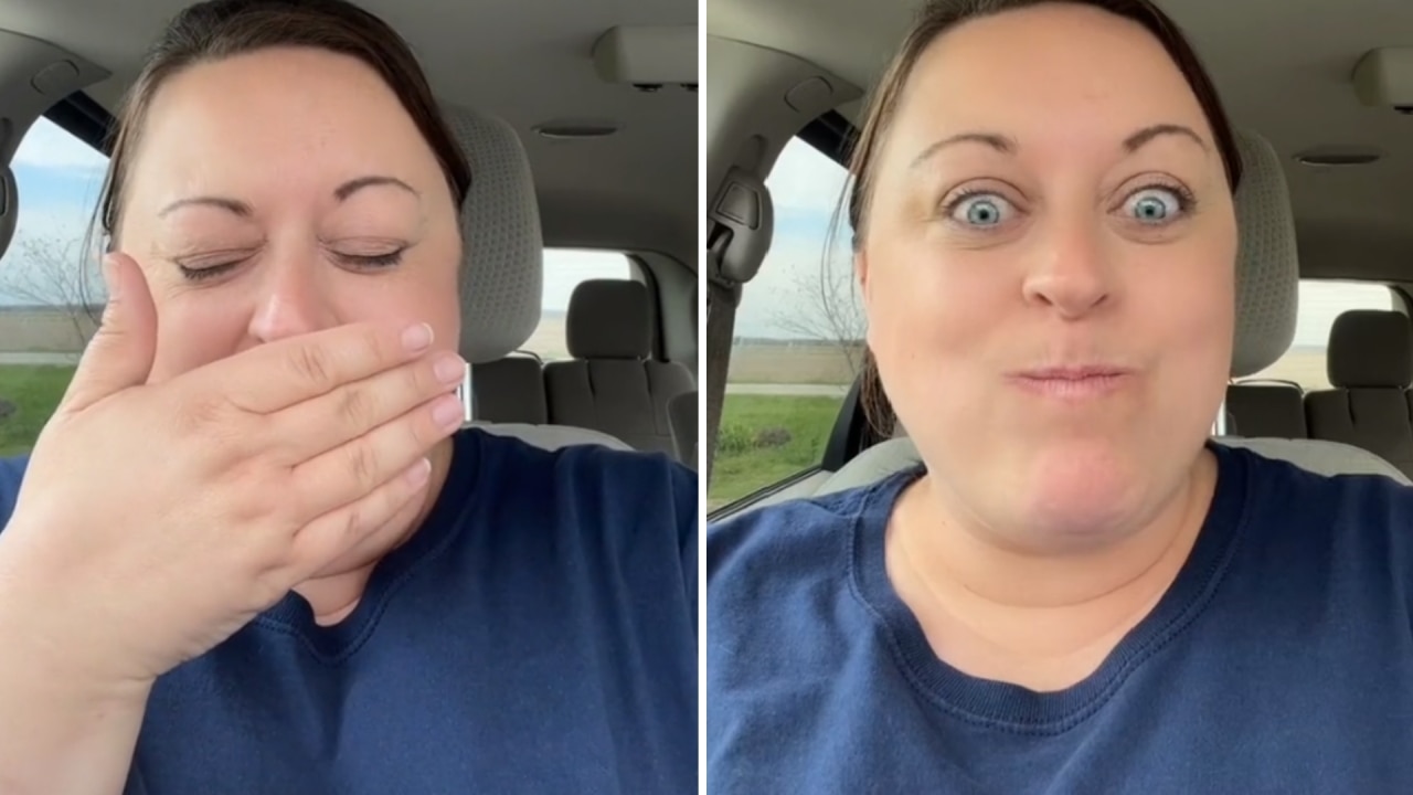 Sarah shared her dental makeover on TikTok. Image: Saranash231/TikTok