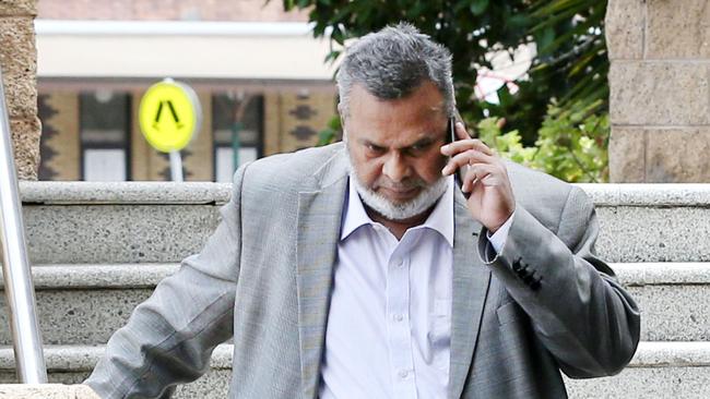 COURT WALK Geelong Courts Dr Shafiul Milky leaves Court Picture: Mark Wilson