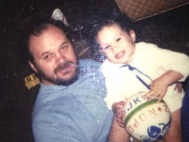 Meghan Markle pictured with her father Thomas Markle when she was a child. Picture: Supplied/ Instagram