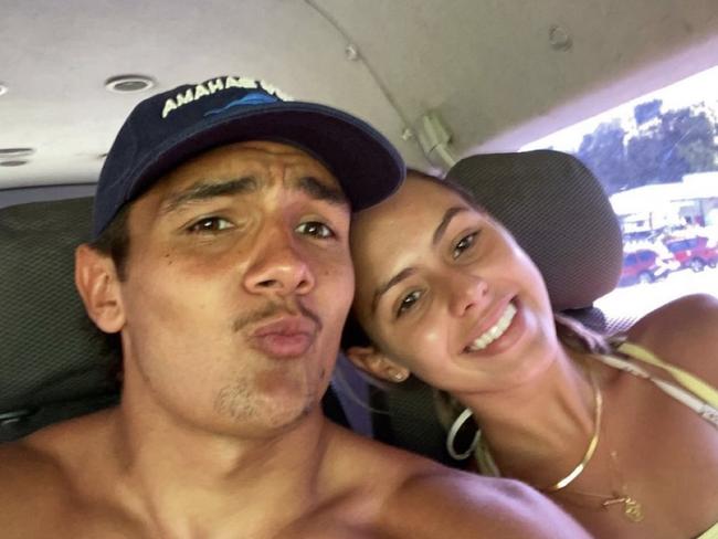 Jamarra Ugle-Hagan and Mia Fevola. Pic: Instagram