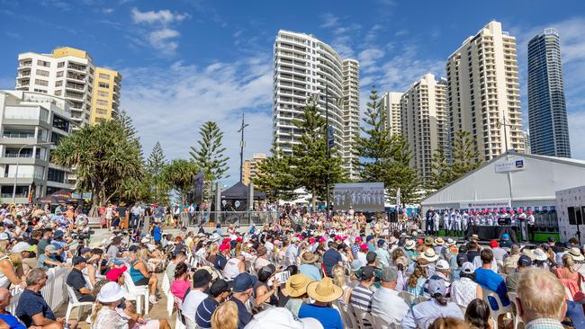 Action from the Magic Millions barrier draw. Picture by Luke Marsden.