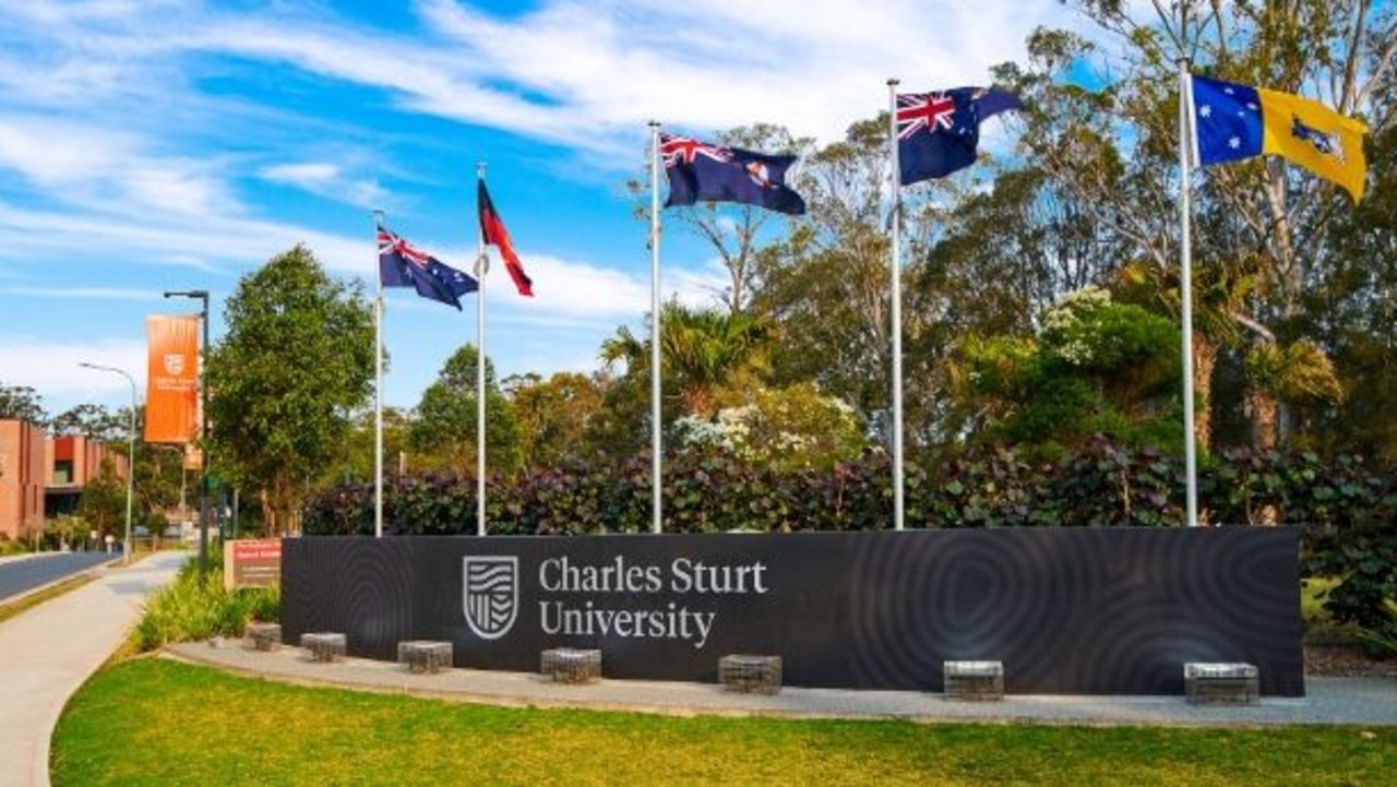 Charles Sturt University in Bathurst, NSW. Picture: supplied