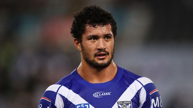 Corey Harawira-Naera of the Bulldogs