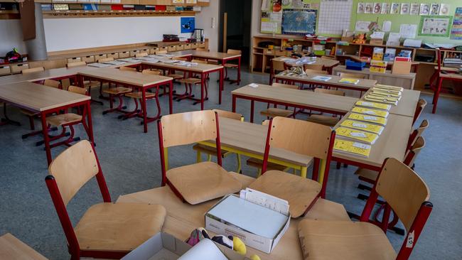 Empty classrooms have become the norm in Victoria.