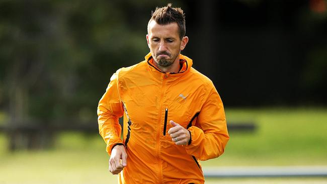 Liam Miller won and A-League championship with Brisbane Roar in 2014.