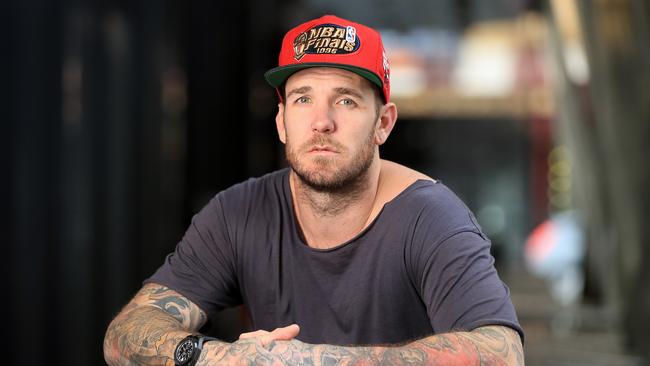 Former Collingwood AFL player Dane Swan has retired and written a book. Picture: Alex Coppel.