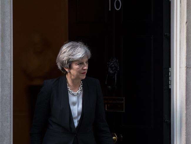 Britain's Prime Minister Theresa May urged Britons to “go about their business in the normal way” in the wake of another terrorist attack. Picture: AFP/Chris J Ratcliffe