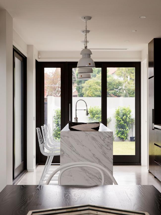 The beautiful kitchen bench. Photo: Marcel Aucar