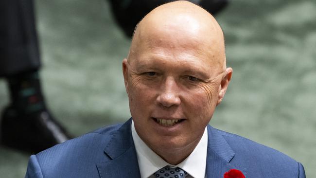 Federal Opposition Leader Peter Dutton will be closely watching the Teals’ results in the Victorian state election. Picture: NCA NewsWire / Martin Ollman