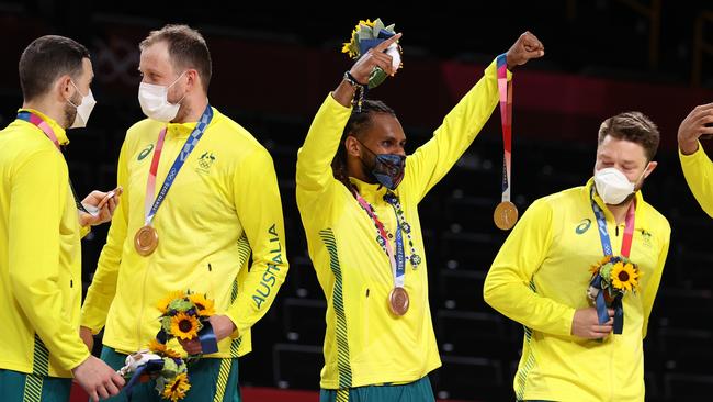 The Boomers’ chances of going one game further than their Olympic efforts have improved. (Photo by Gregory Shamus/Getty Images)