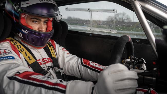 Archie Madekwe stars in Gran Turismo. Picture: Gordon Timpen