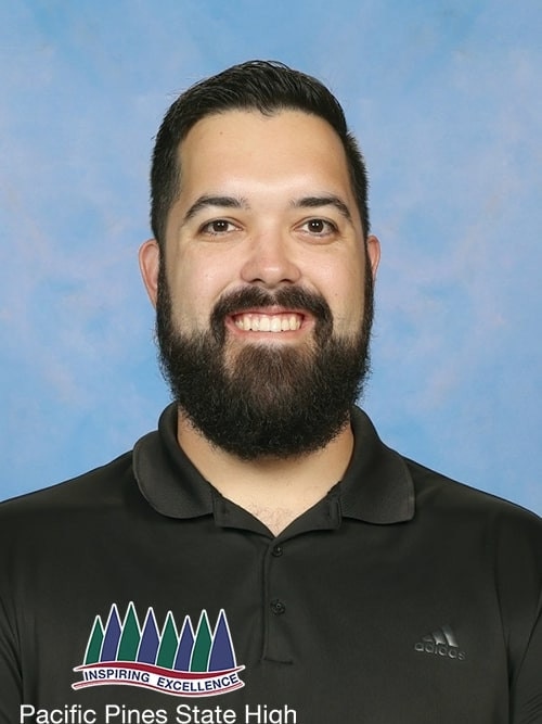 Excellence in Secondary Education Leadership nominee Simon Lydiard, HOD Engagement &amp; PBC Coach, from Pacific Pines State High School