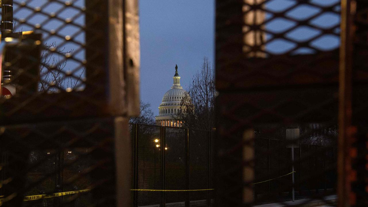 Washington is bracing for more unrest ahead of the inauguration. Picture: Nicholas Kamm / AFP