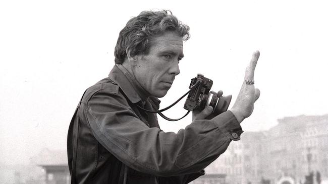 Venice, Italy, 14th October 1971, Photographer Lord Snowdon, husband of Princess Margaret, pictured at work in Venice (Photo by Popperfoto/Getty Images)