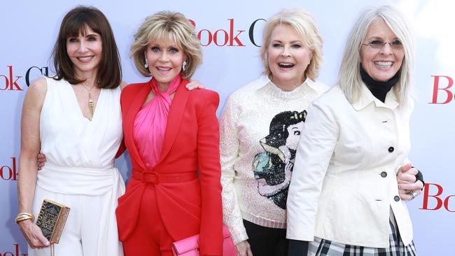 Actors Mary Steenburgen, Jane Fonda, Candice Bergen and Diane Keaton attend the premiere of Book Club.                        <a class="capi-image" capiId="2d19c6c0d2b1a63b4f99901724265233"></a>