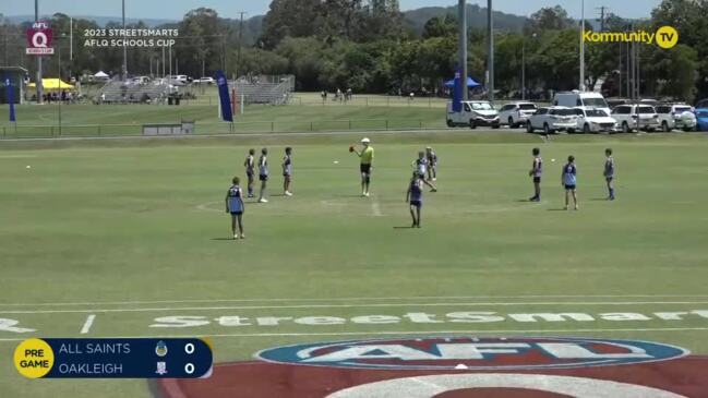 Replay: AFL Queensland Schools Cup State Finals Day 1 - All Saints Anglican School v Oakleigh State School (Primary Male)