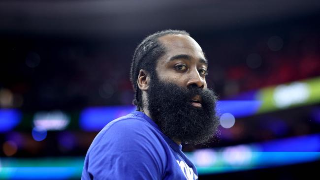 Harden isn’t messing about. Tim Nwachukwu/Getty Images/AFP