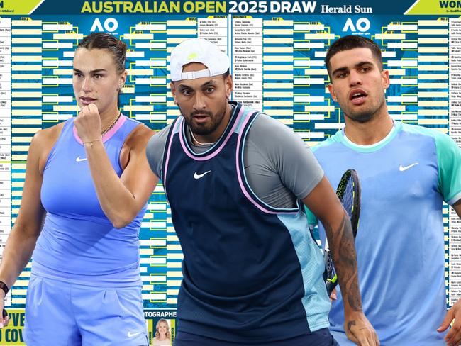 Australian Open 2025 poster