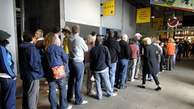 Fans sick of queuing for food and drinks at the MCG may be set for some relief.