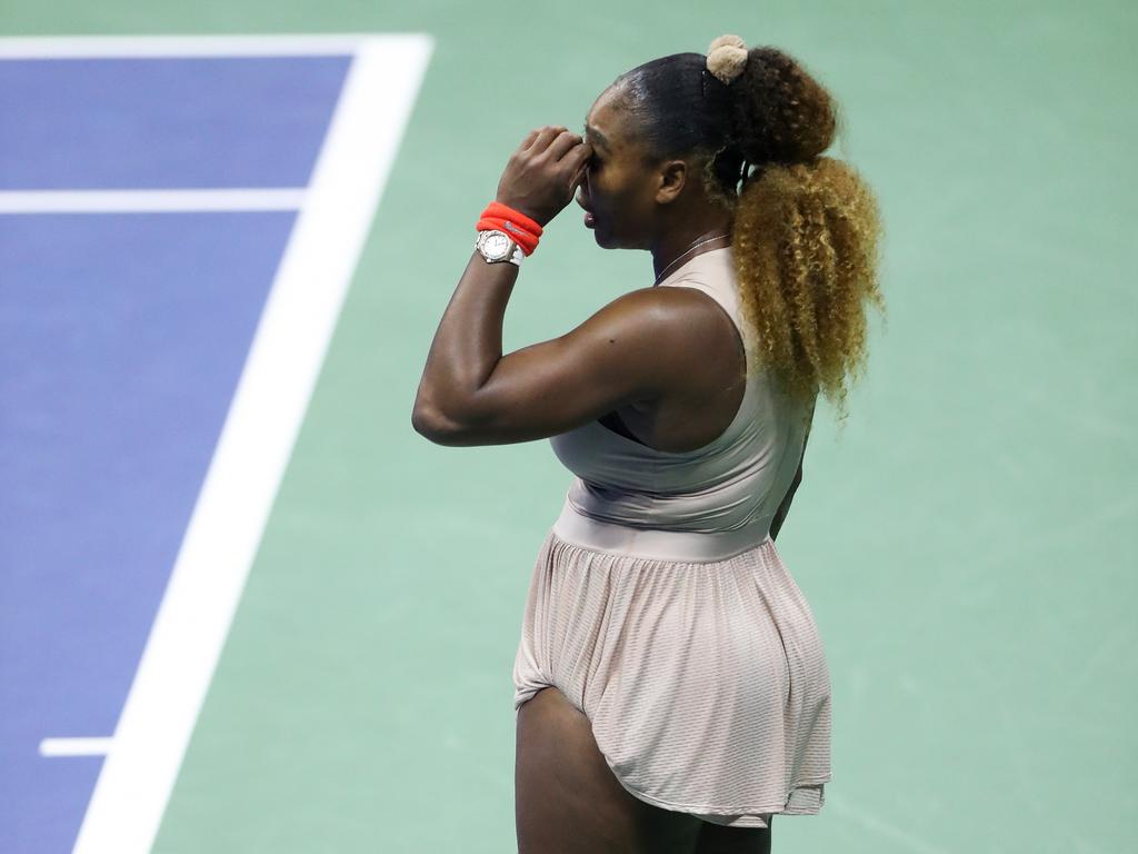 Serena Williams keeps falling short. Picture: Matthew Stockman/Getty Images