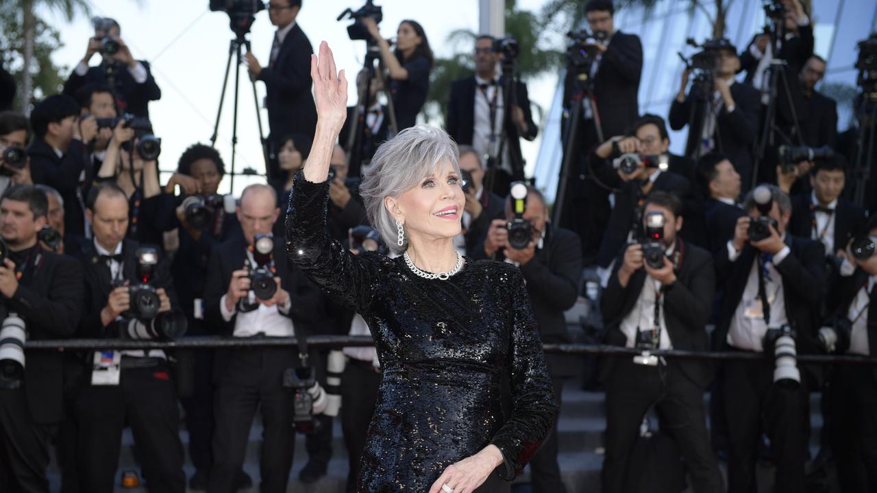 Jane Fonda attends the 76th annual Cannes film festival. (Photo by Kristy Sparow/Getty Images)