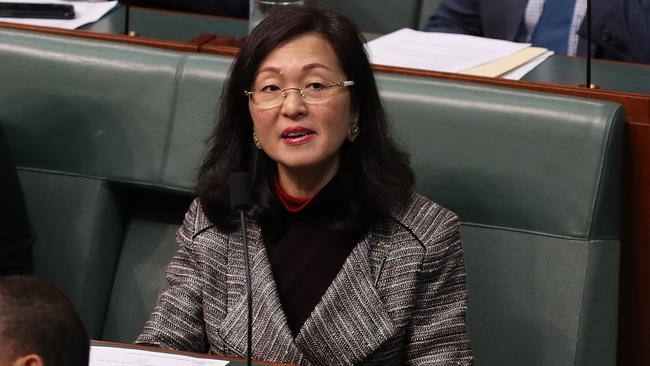 Liberal MP Gladys Liu. Picture: Kym Smith