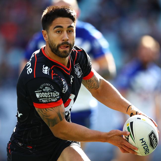 Shaun Johnson (pictured here in 2018) is back at the Warriors, older, wiser and slower, but also potentially better SuperCoach value than he has started a season in years. Picture: Getty Images