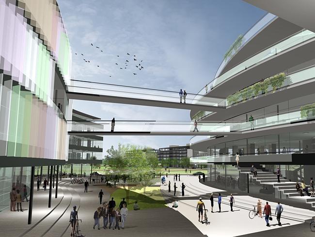 An artist’s impression of the Sydney Science Park, Luddenham.