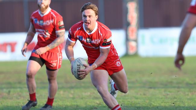 William Craig for East Campbelltown Eagles. Picture: Steve Montgomery