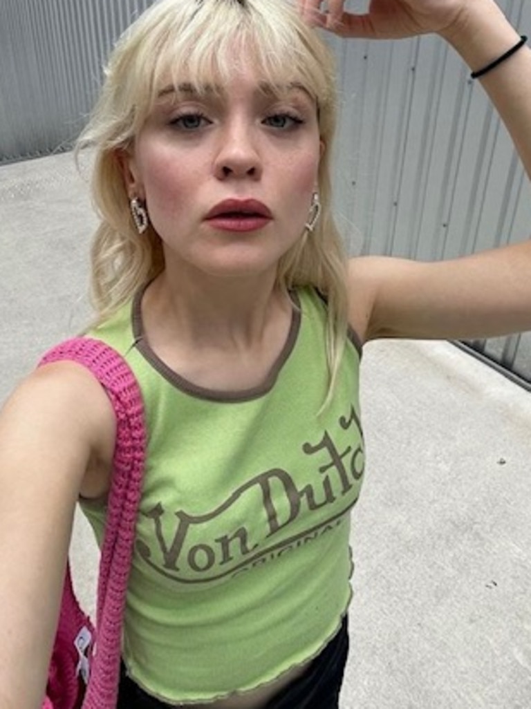 Maise Peters bringing Von Dutch back. Picture: Instagram