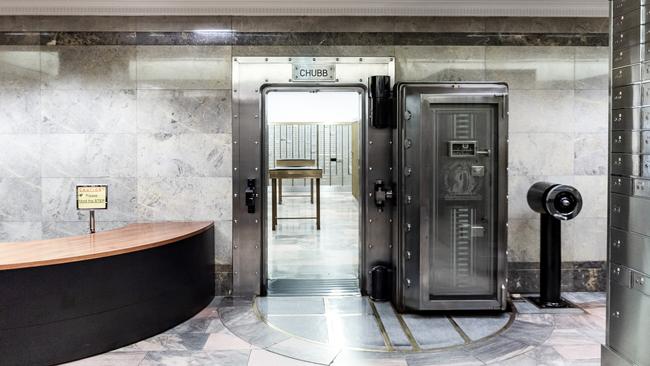 The vault inside BankSA’s headquarters on King William St, Adelaide. Picture: Supplied by CBRE