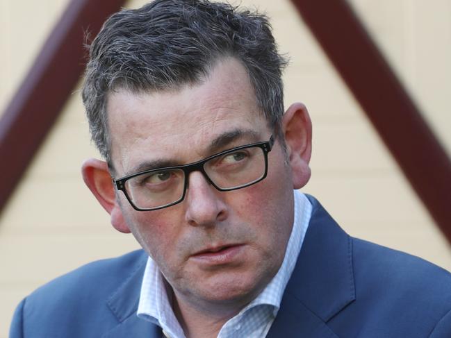 MELBOURNE, AUSTRALIA - NewsWire Photos, JULY 20, 2021. The Victorian Premier, Daniel Andrews and the Attorney-General, Jaclyn Symes, will hold a press conference in Melbourne. Picture: NCA NewsWire / David Crosling