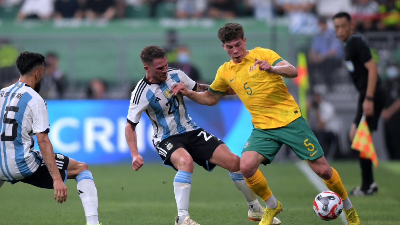 ‘He belongs’: Young star shines for Socceroos