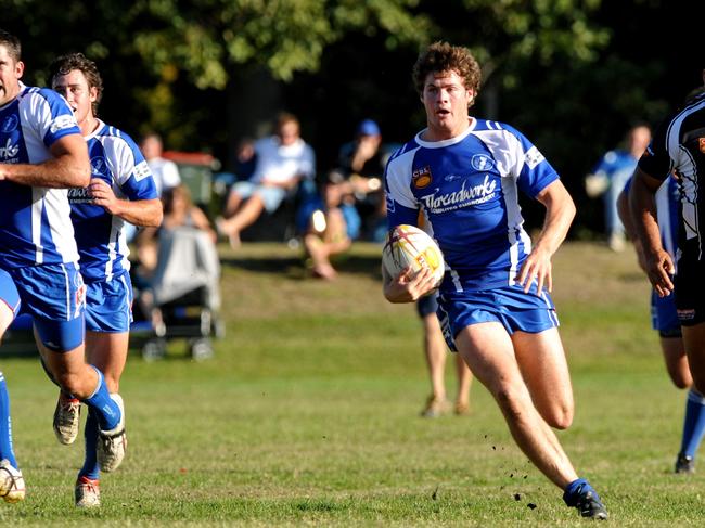 Anthony Don pictured playing for the Grafton Ghosts in 2010.