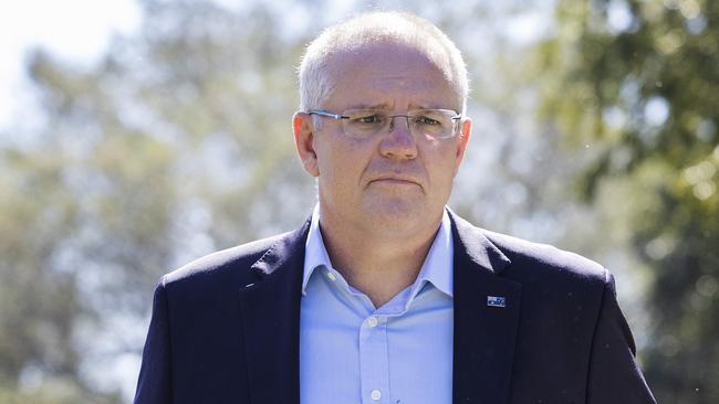 A lot of cynicism has been directed towards Prime Minister Scott Morrison following the delivery of his government’s budget last week. Picture: Hollie Adams/The Australian