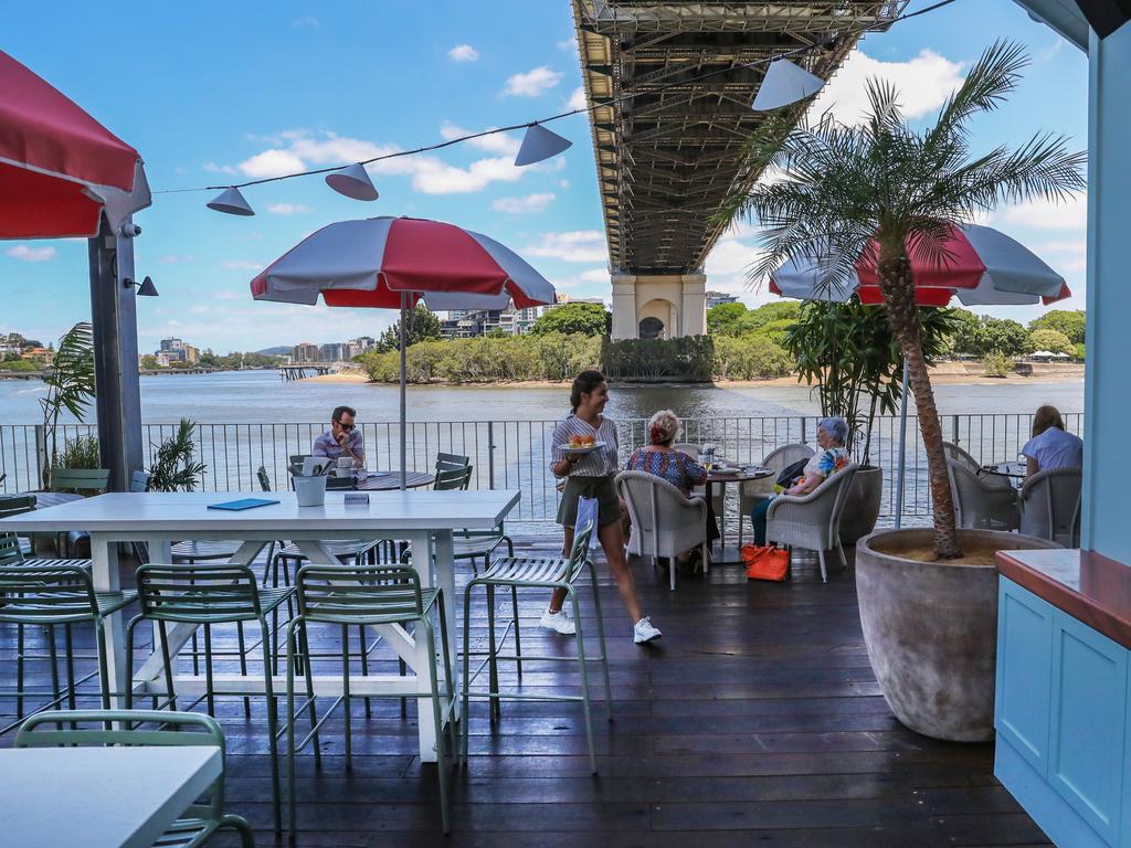 Mr Percival’s at Howard Smith Wharves. Picture: Nigel Hallett