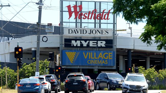 The group of teenagers reportedly vaped, played loud music and hurled abuse at viewers. Picture: Andrew Henshaw