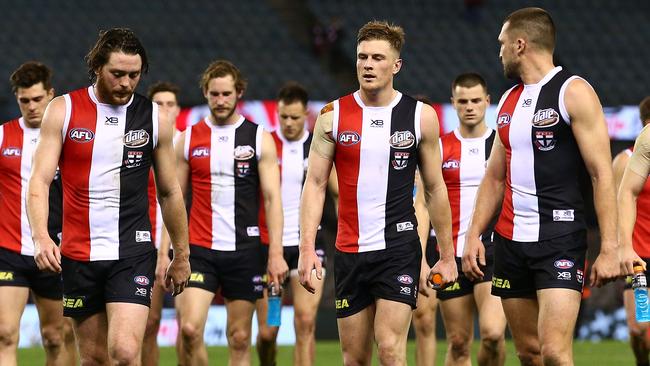 The Saints were very disappointing against the Bulldogs. Picture: Getty