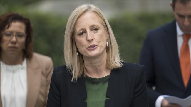 Minister for Women Katy Gallagher. Picture: NewsWire / Martin Ollman