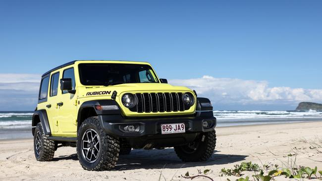 The Wrangler isn’t perfect but it is good looking and unstoppable off-road. Picture: Supplied.