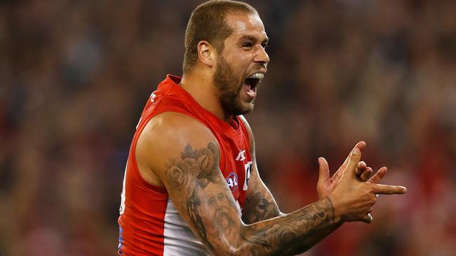 Lance Franklin has been a standout for the Swans. Picture: Getty Images