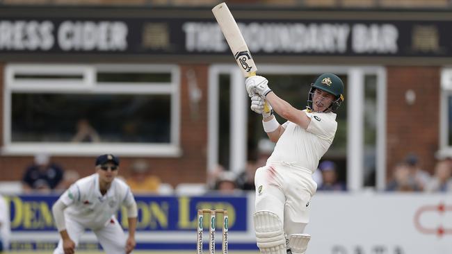 Marcus Harris looked in good touch before his run out. Picture: Getty Images