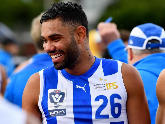 Tarryn Thomas has allegedly been caught in possession of drugs. Picture: Getty Images