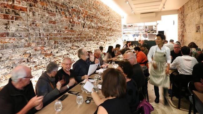 Pictured is the interior of  Saint Peter restaurant in Paddington.Picture: Richard Dobson